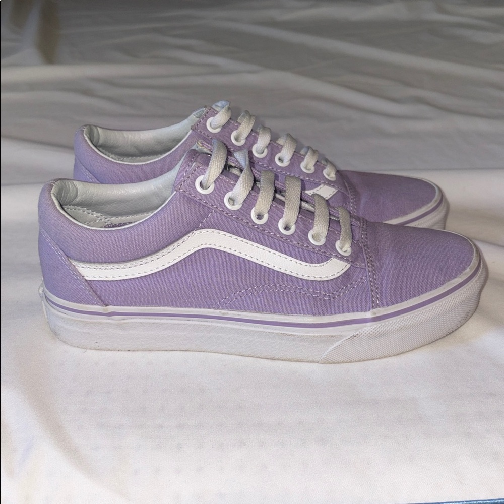 Purple Vans Canvas Sneakers size 6.5